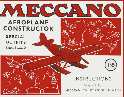 Meccano plane - meccano,