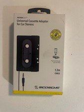 Scosche Universal Cassette Adapter for Car Stereos