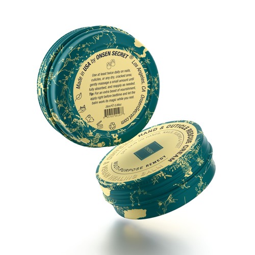 Onsen hand cuticle cream - onsen, &