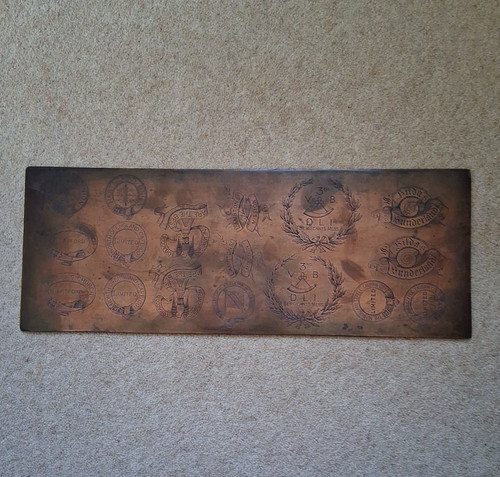 Rare antique copper printing - rare,