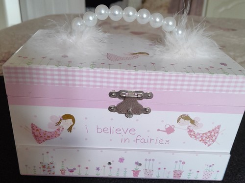 Musical girls jewellery box