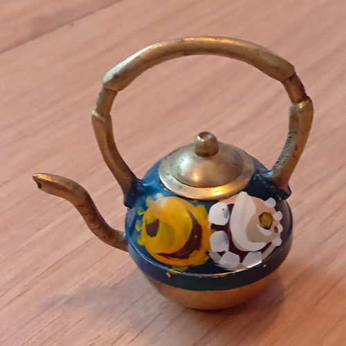 Mini metal decorative - metal, floral