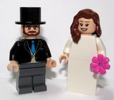 LEGO Bride Minifigure Brown