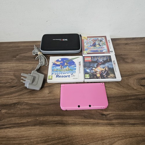 Nintendo 3ds pink bundle 3 - 3ds, xl