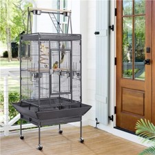 Large parrot cage metal bird - large,