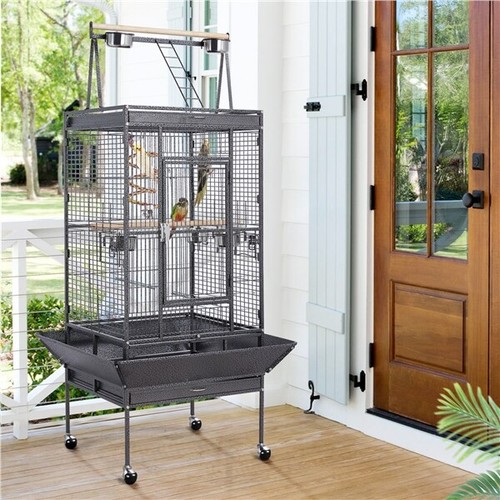 Large parrot cage metal bird - cage,