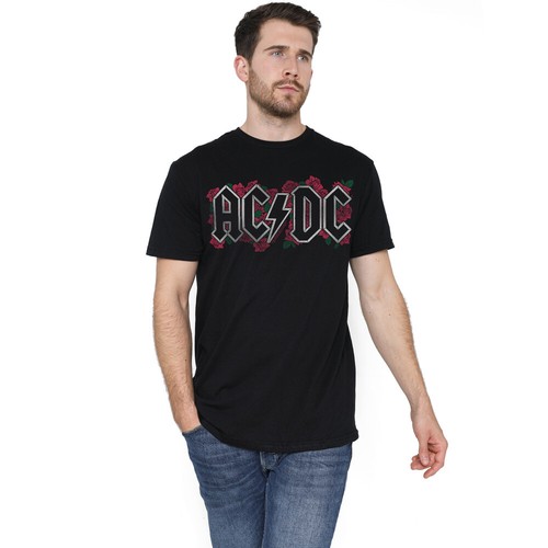 Roses logo t - ac/dc,