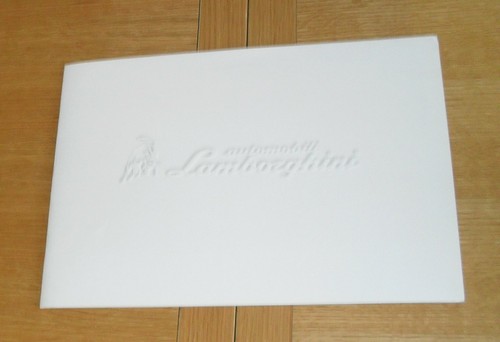 Lamborghini diablo brochure - brochure,