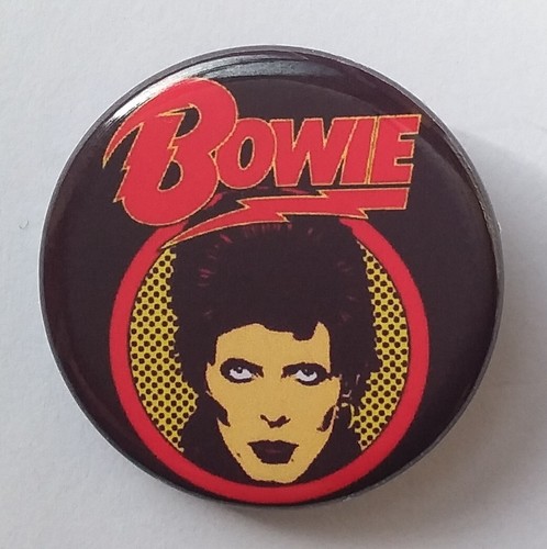 David bowie button badge - david,
