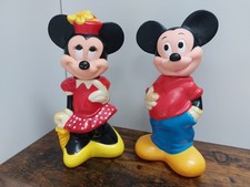 Vintage Disney Mickey and Minnie Retro Bath Buddy's Bubble Bath Bottles