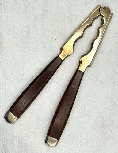 Vintage brass and - and, redwood