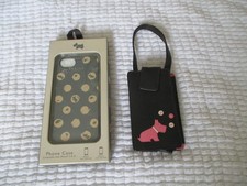 Radley Mobile Phone Cases x 2 Leather Pouch and Back Cover for iPhone 5 & 5s