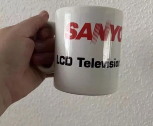Sanyo ceramic mug - sanyo,