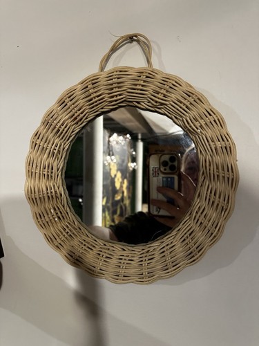 Vintage natural wicker rattan - natural,