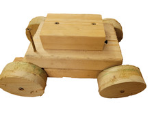 handmade vintage wooden toy