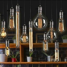 E27 E14 B22 Vintage Antique Style Bulbs Edison Industrial Filament Light Bulb