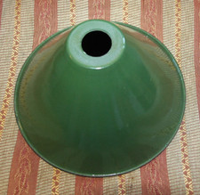 Vintage French GREEN ENAMEL