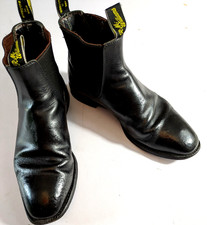 R M Williams Black Leather