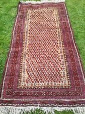 Antique rug middle eastern hand knotted 100% Super Detail