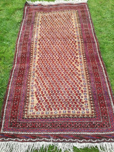 Antique rug middle eastern