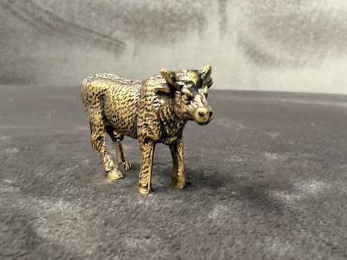 Solid brass cow figurine - 🐄,