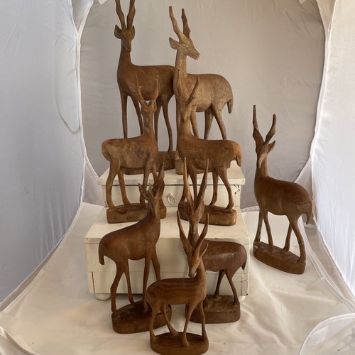 Bundle vintage hand carved - bundle,
