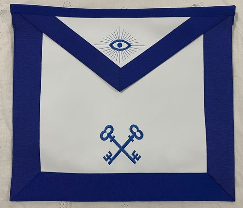 Masonic collar treasurer apron - masonic,