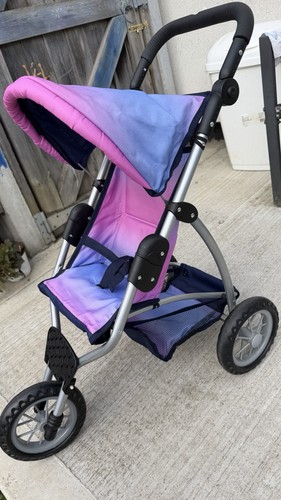 Doll pushchair pram - pushchair/pram, 3-wheel