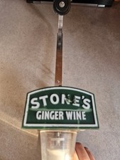 Stones Ginger Wine Spirit Measure Shelf Optic Holder Mount Bracket Vintage