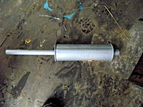 Unused rear exhaust - unused,