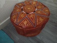 Handmade Pouffe New Genuine