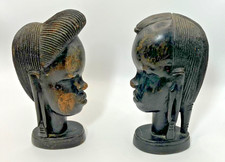 Ebony Tone Carved Wooden