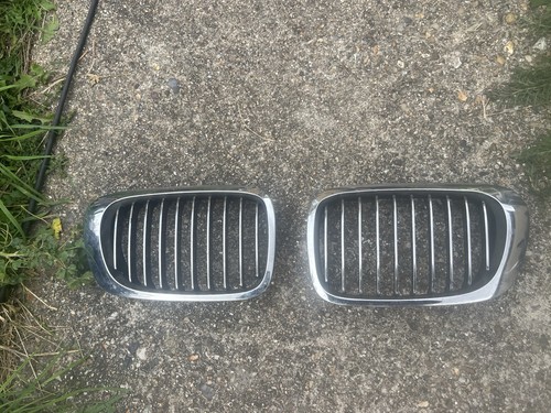 Bmw e46 front kidney grills - front,