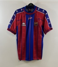 Barcelona Home Football Shirt 1997/98 Adults Large Kappa H422