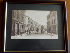 Jedburgh High Street [Early 20th Century] framed print - VGC