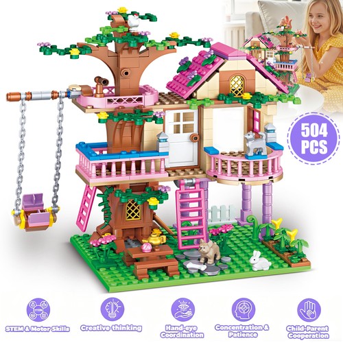 Pink cherry tree house - cherry,