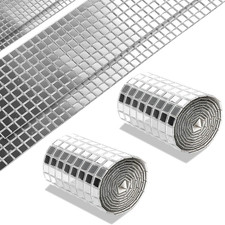 Mirror Pieces Tape Silver Self