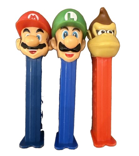 Pez dispensers nintendo lot - pez,