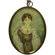 Regency Miniature Portrait of Lady Scott (Alicia Anne, née Spottiswoode) c.1827