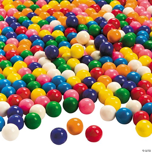 Mini dubble bubble candy - mini, 1/4"