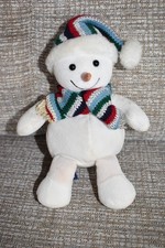 TESCO CHILLY & FRIENDS SNOWMAN PLUSH TOY  Christmas Decoration 8''