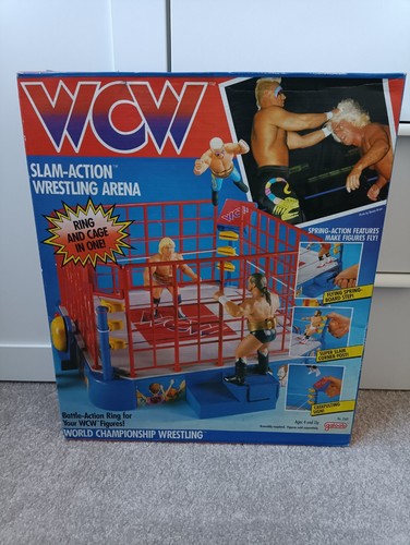 1991 vintage wcw slam action - slam,