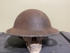 WW2 British Army Brodie/tommy Helmet Dated 1940, Original Liner And Strap