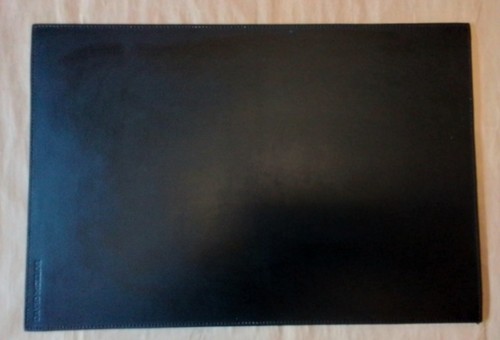 David mellor black leather - david,