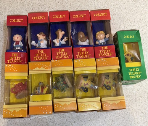 Vintage tetley tea folk - vintage,