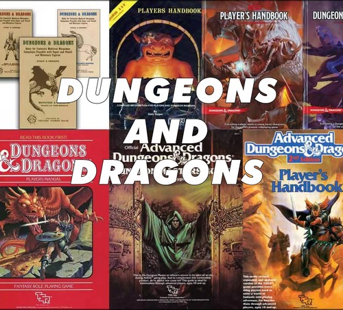 Dungeons dragons various - dungeons, &