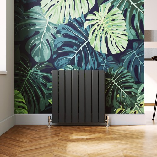Double radiator anthracite - double,