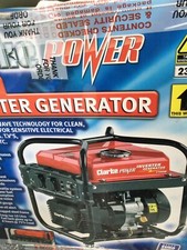 Latest CLARKE IG1700F 1.7KW OPEN FRAME INVERTER PETROL GENERATOR