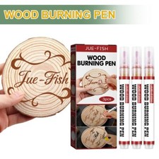Craft Pyrography Chemical Fine Tip Wood Burning Pen Painting Pen Scorch Marker