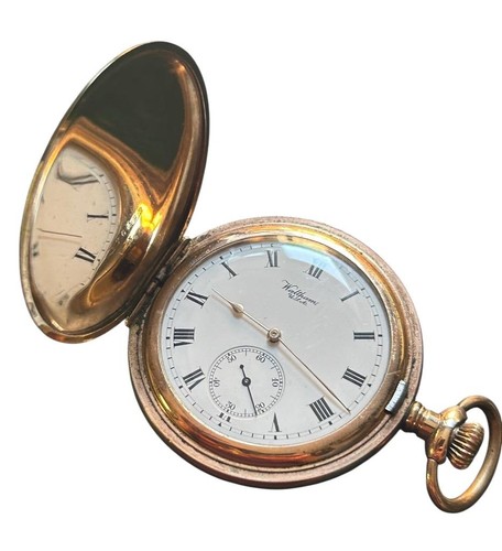 Antique waltham full hunter - waltham,